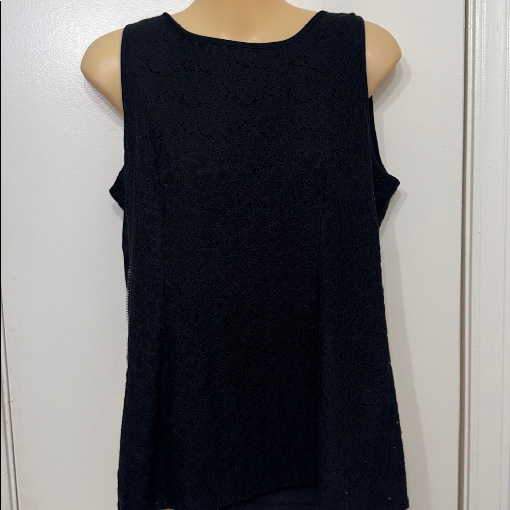 Banana Republic Black Lace Tank Top